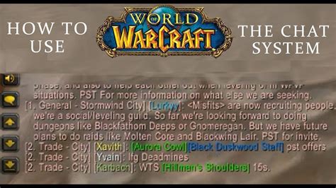 wow general chat command|join general chat wow.